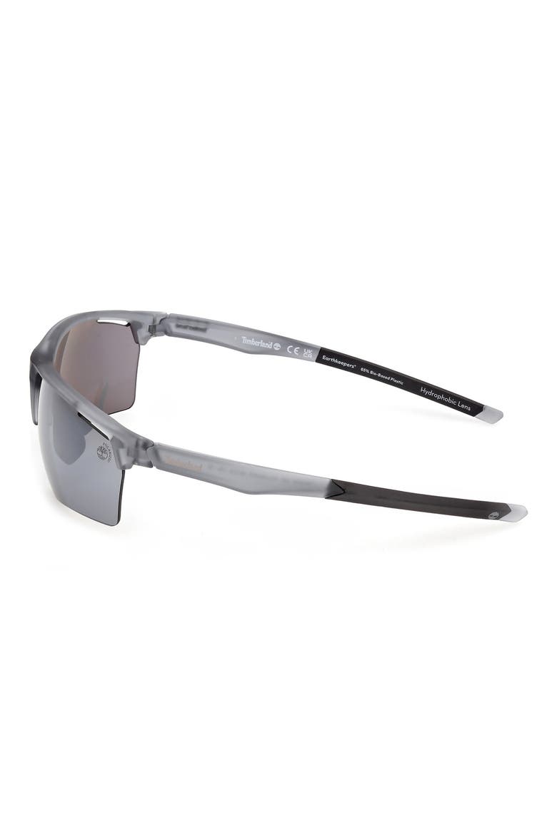 68mm Sunglasses, Alternate, color, GREY/ OTHER / SMOKE POLARIZED