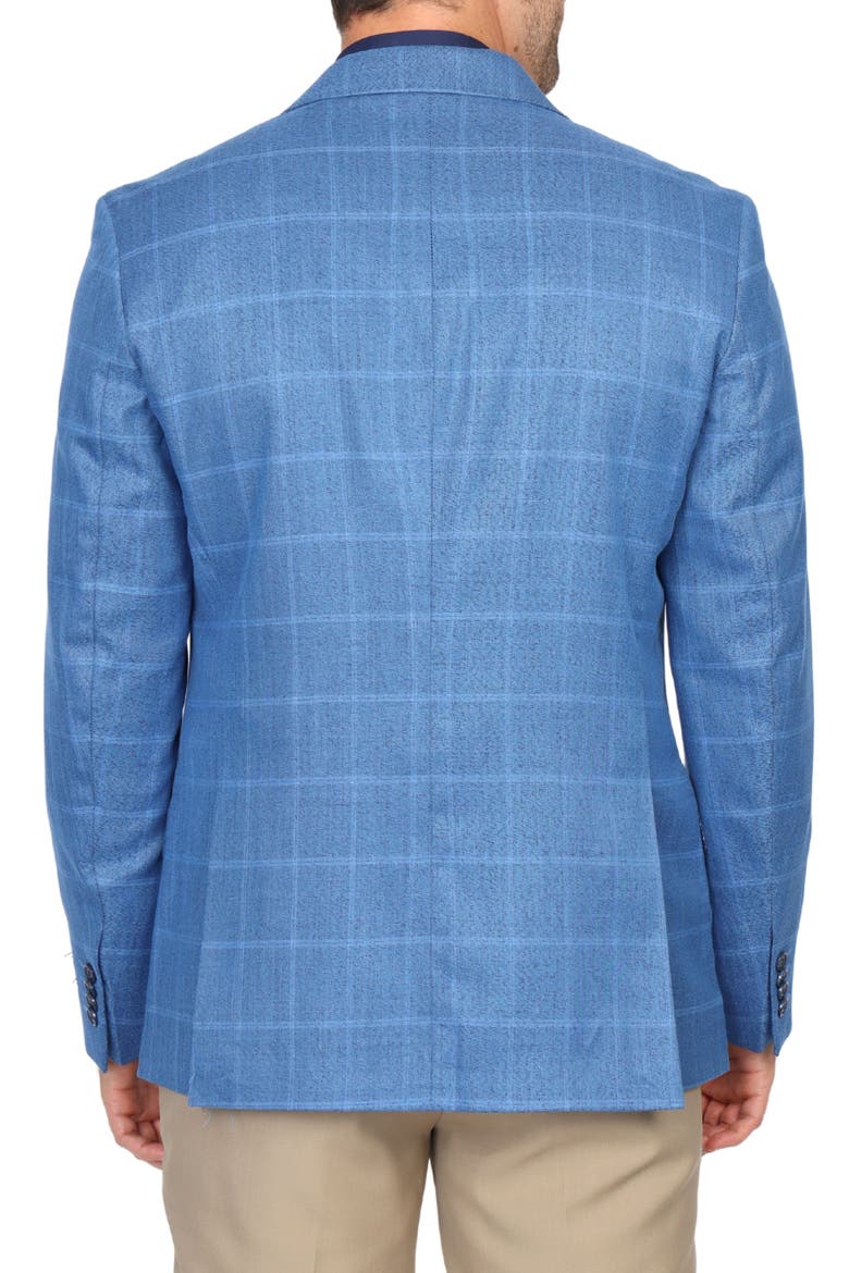 Shadow Windowpane Sport Coat, Alternate, color, SAPPHIRE BLUE