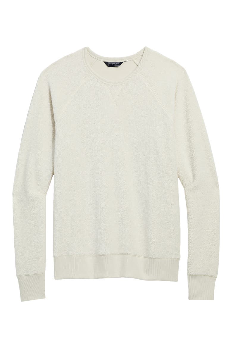 Fleece Crewneck Sweatshirt, Main, color, MARSHMALLOW