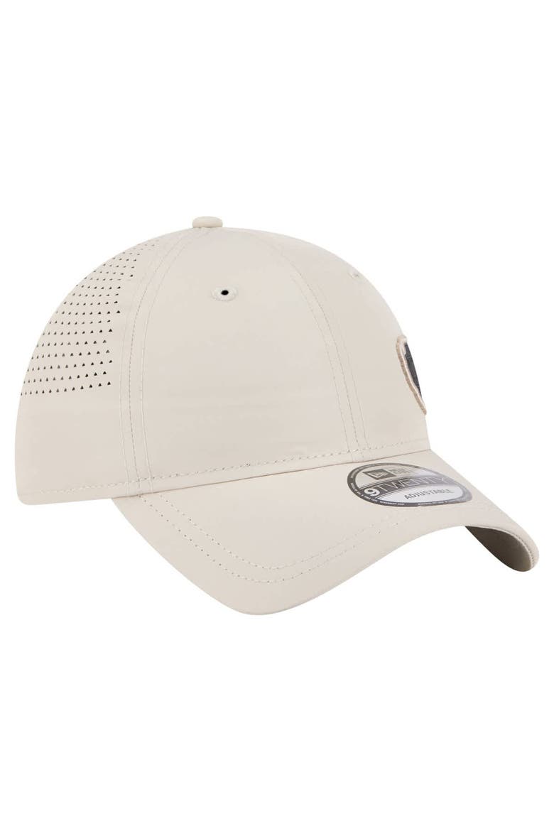 Men's New Era  Tan D.C. United Active 9TWENTY Adjustable Hat, Alternate, color, Tan