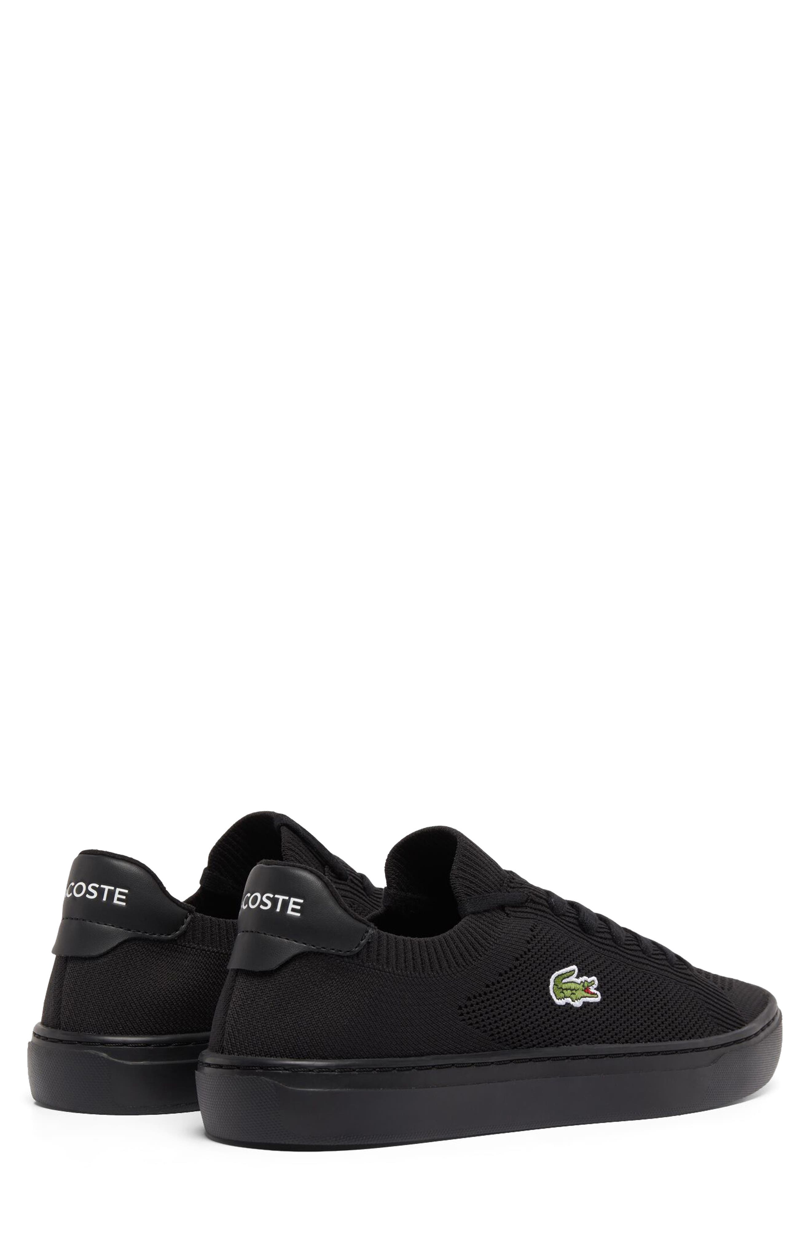 Lacoste La Piquée 2.0 Sneaker, Alternate, color, Black/ Black