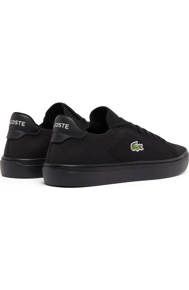Lacoste La Piquée 2.0 Sneaker, Alternate, color, Black/ Black