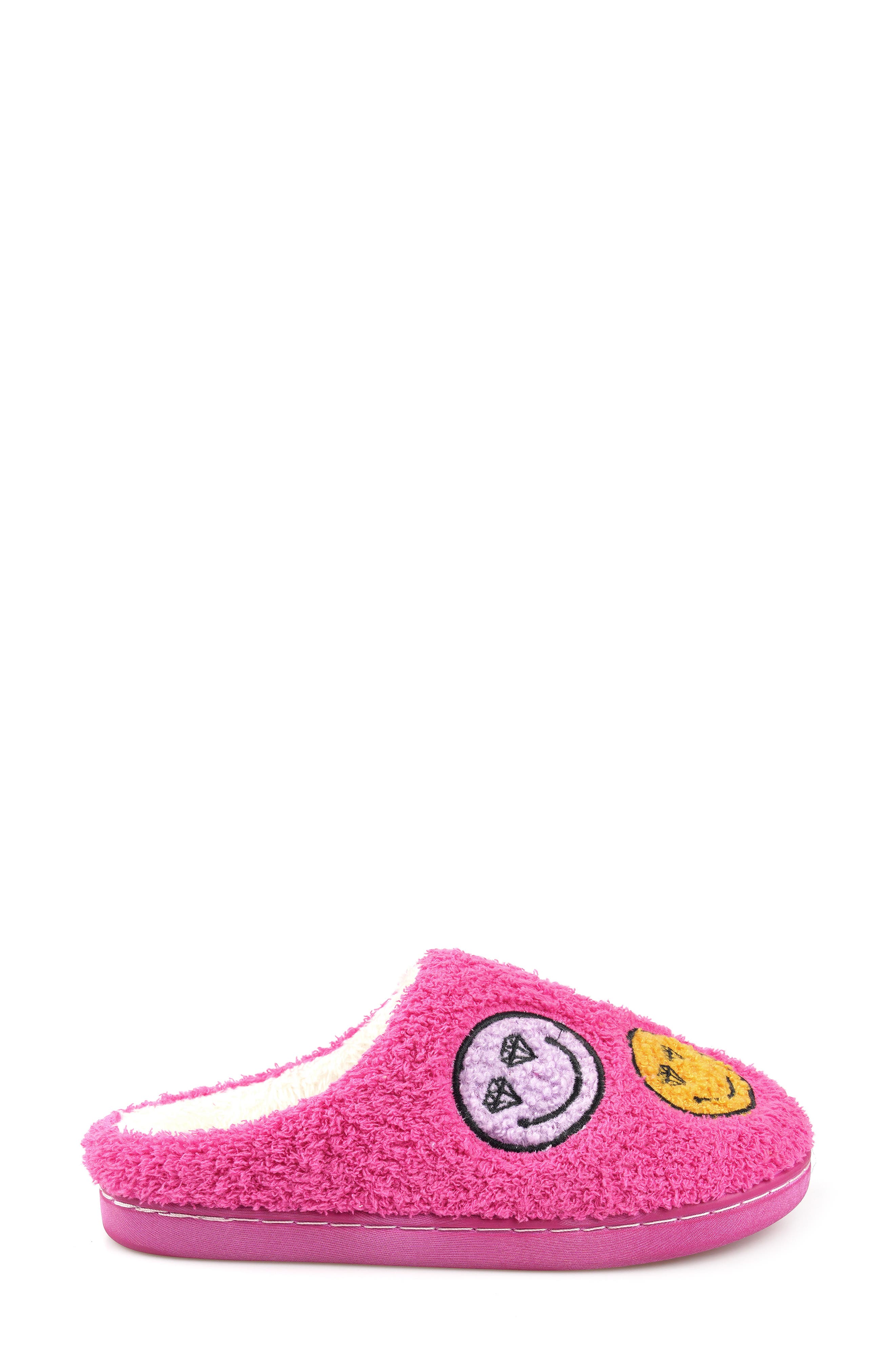 ROCK AND CANDY Scuff Slipper, Alternate, color, Fuschia Fabric - Fusfb