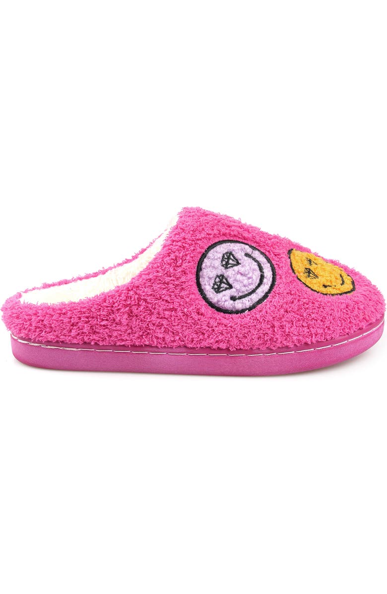 ROCK AND CANDY Scuff Slipper, Alternate, color, Fuschia Fabric - Fusfb