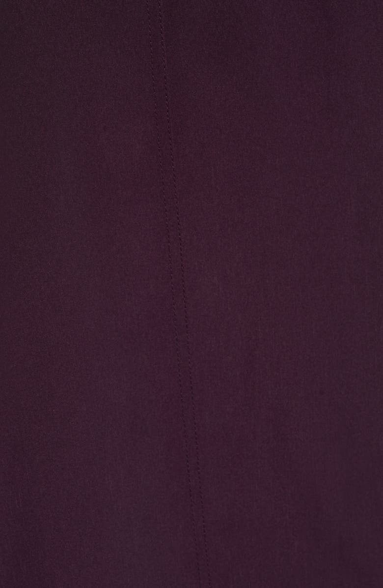 Gallery Water Resistant Hooded Rain Jacket, Alternate, color, Blackberry