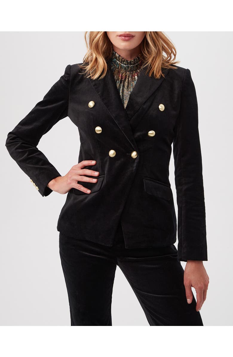 Trina Turk Midlands Jacket, Main, color, Black