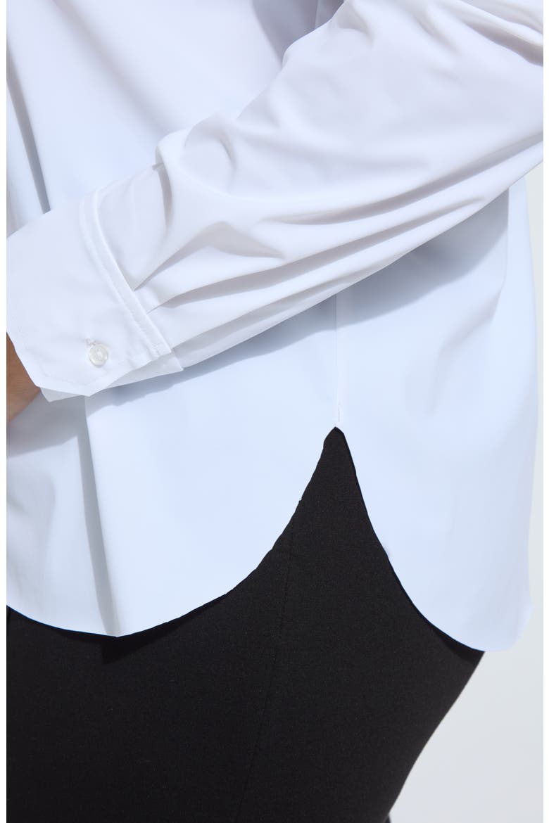 Connie Slim Fit Button-Up Shirt, Alternate, color, WHITE
