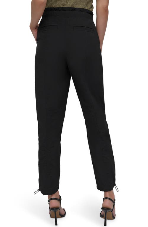 Dkny Cargo Joggers In Black
