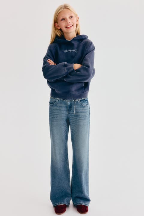 Baggy Fit Bootcut Jeans