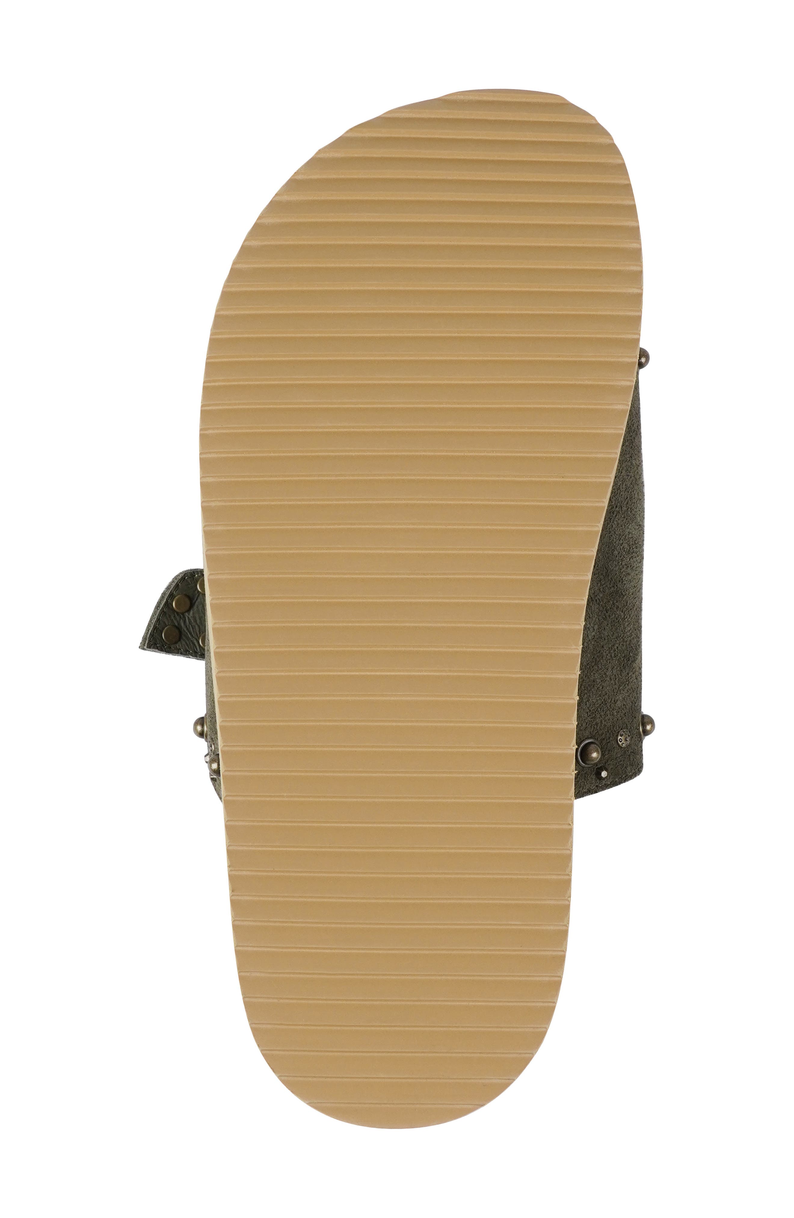 Studded Platform Sandal, Alternate, color, ARMY GREEN