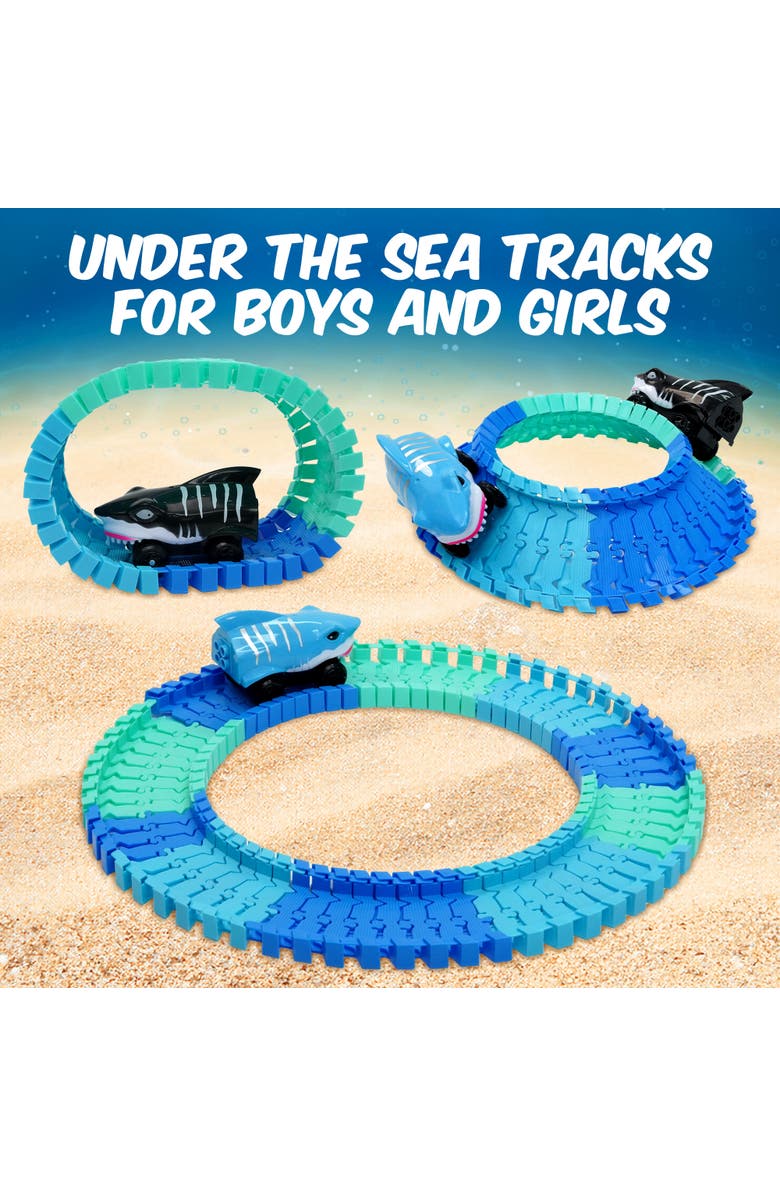 USA Toyz Ocean Race Tracks for Kids- 265pk, Alternate, color, Multi Color