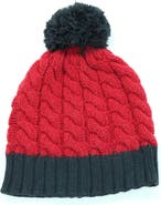 Portolano Wool Blend Pompom Beanie