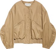 Dries Van Noten Contrast Trim Cotton Blouson Jacket