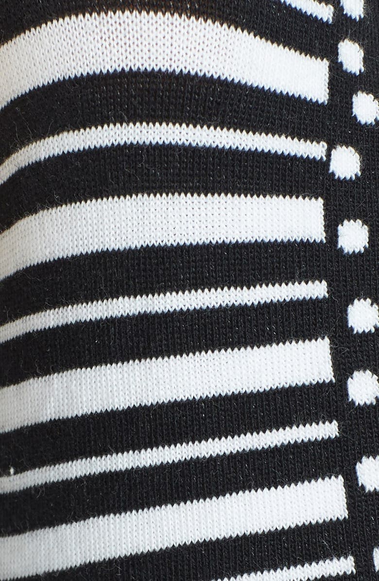 Nordstrom Patterned Cotton Blend Footie Socks, Alternate, color, 