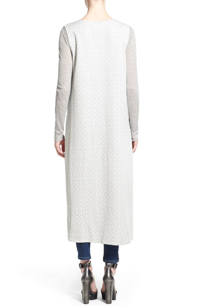 Whitney Eve 'Ivory' Longline Vest, Alternate, color, 