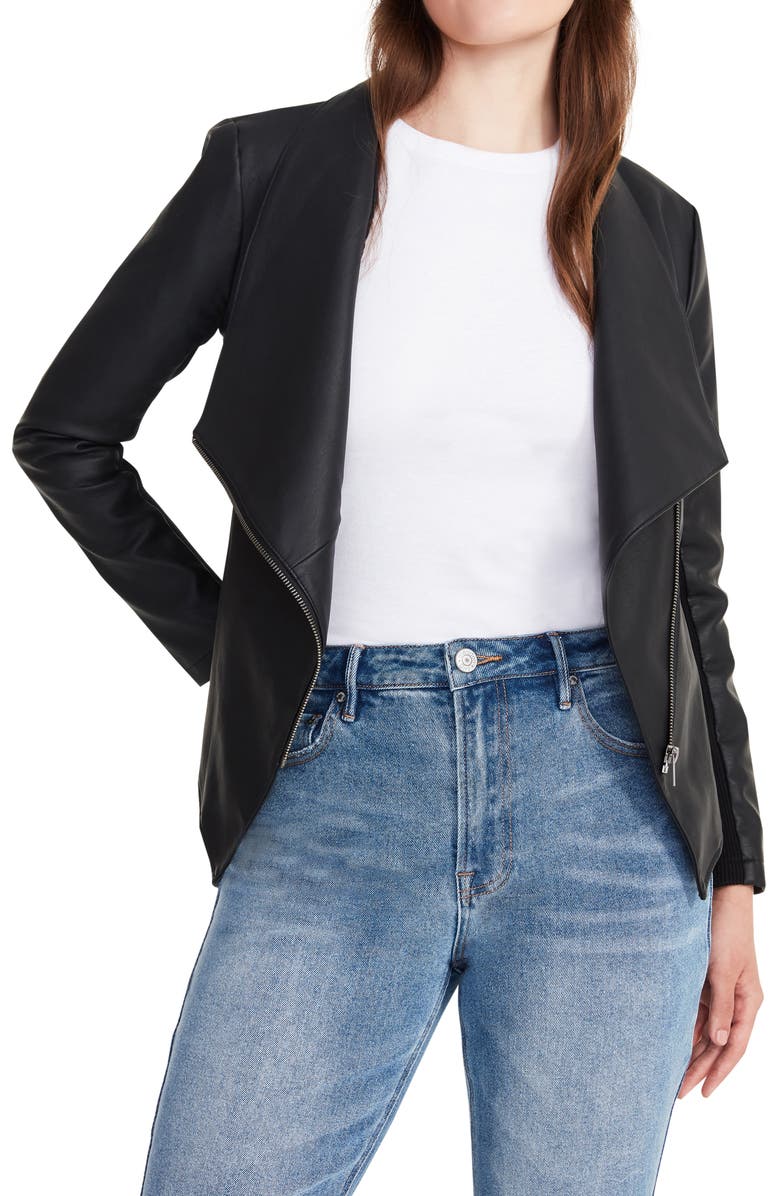 BB Dakota by Steve Madden Gabrielle Faux Leather Jacket, Main, color,