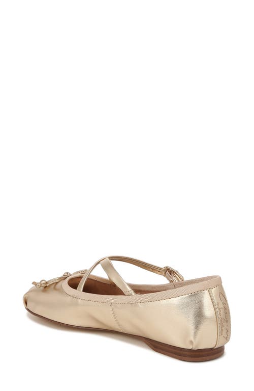 Circus Ny By Sam Edelman Zuri Ballet Flat In Gold