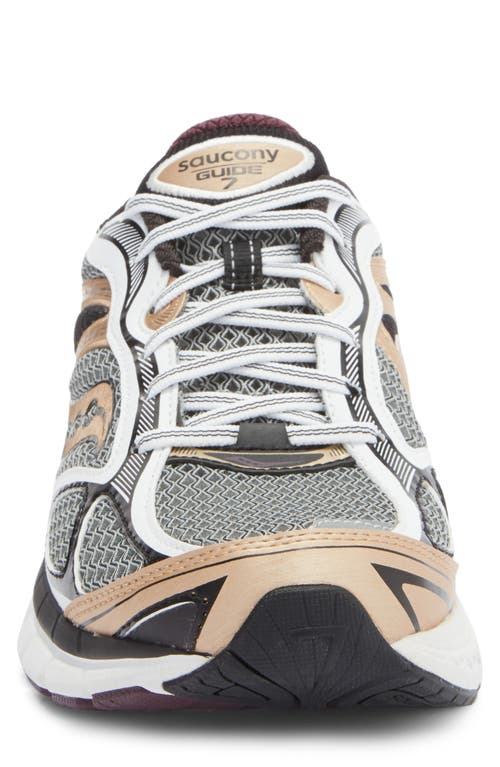 Saucony Gender Inclusive Progrid Guide 7 Sneaker In Multi
