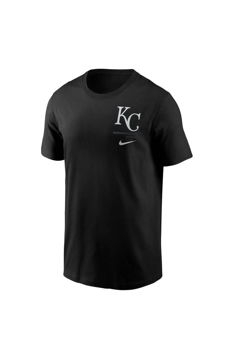 Nike Men's Nike Black Kansas City Royals Lights Out Bar Loading T-Shirt, Alternate, color, Black