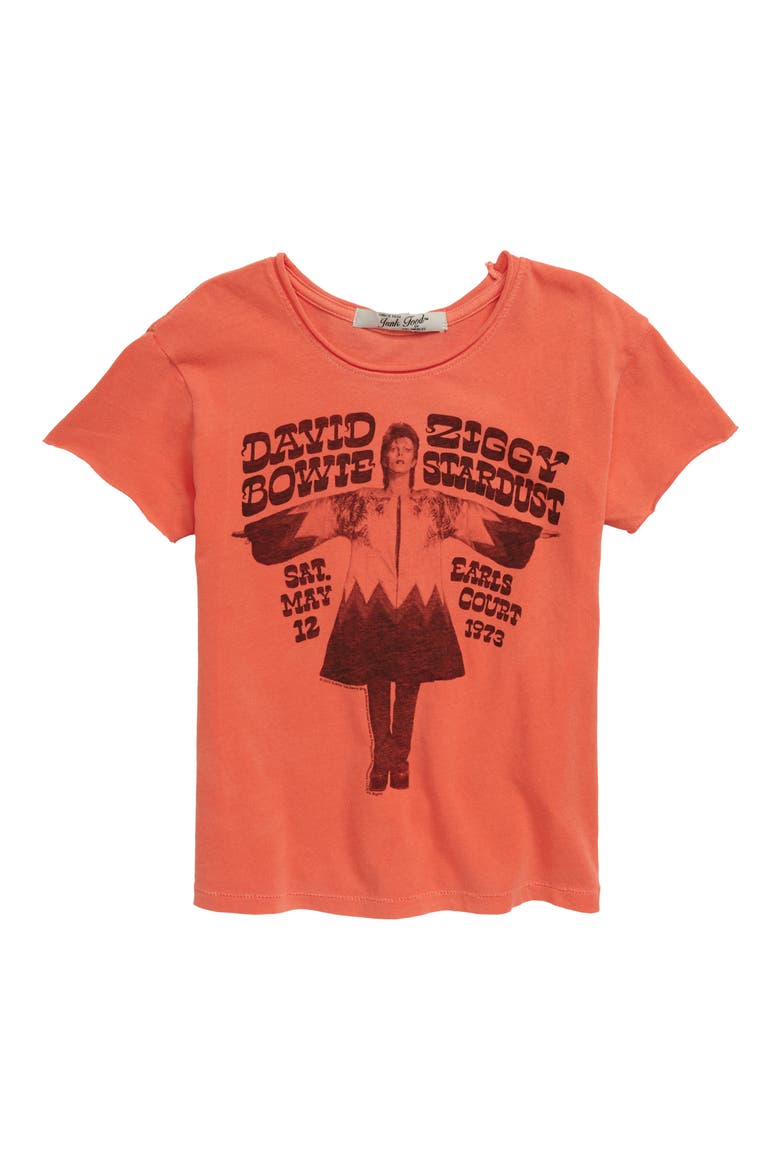 David Bowie/Ziggy Stardust Tee, Main, color, TIGER LILY