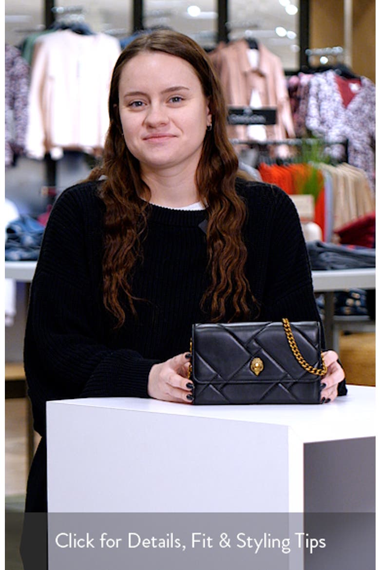 Kensington Quilted Leather Wallet on a Chain video