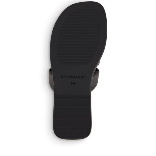 Shop Bernardo Footwear Tamer Slip-on Sandal In Black