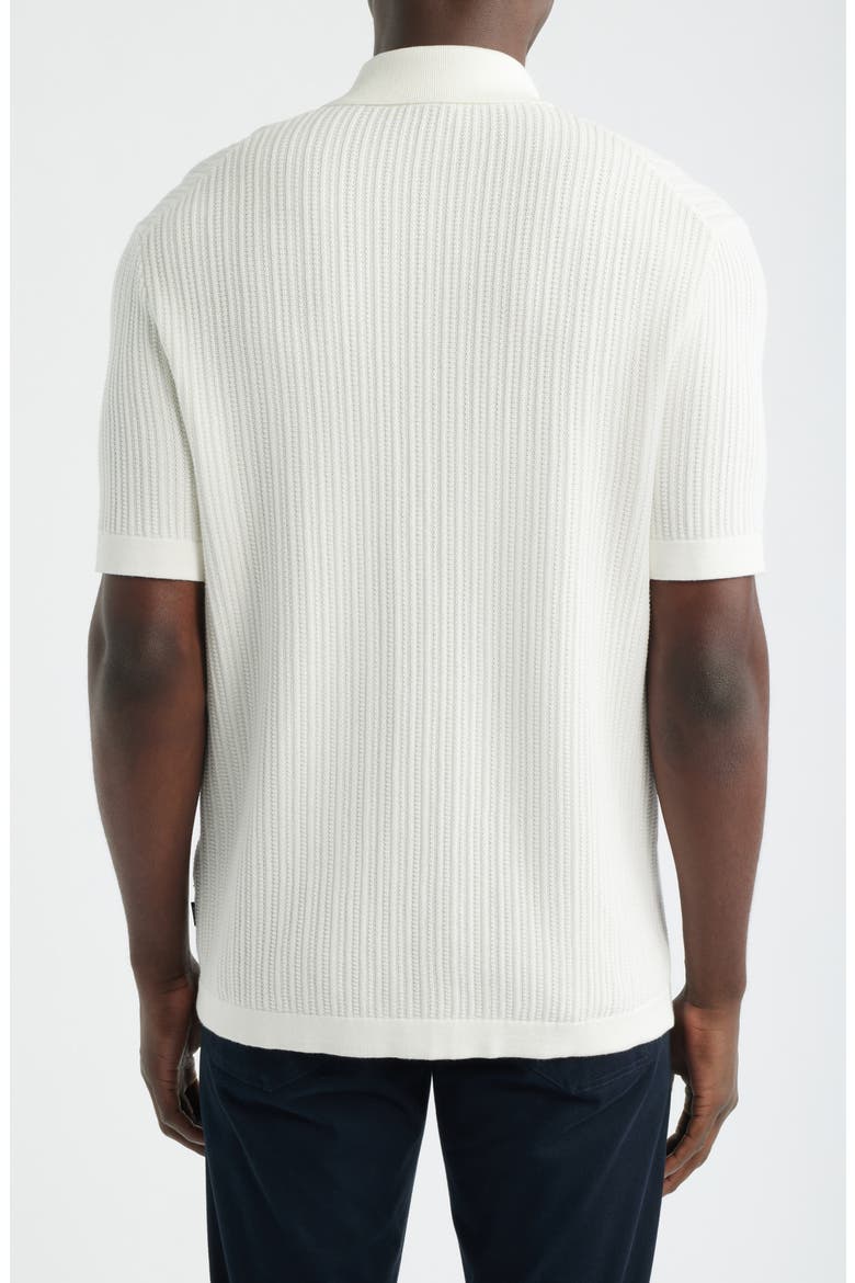 Lomaro Short Sleeve Cardigan, Alternate, color, OPEN WHITE