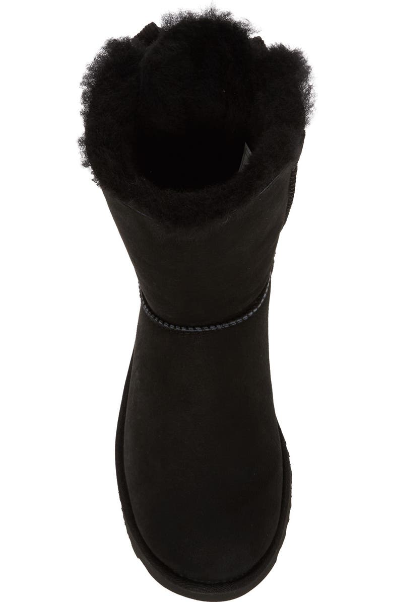 UGG<sup>®</sup> Bailey Twinface Genuine Shearling & Bow Corduroy Boot, Alternate, color,