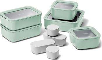 CARAWAY 17-Piece Food Storage Glass Container Set | Nordstrom