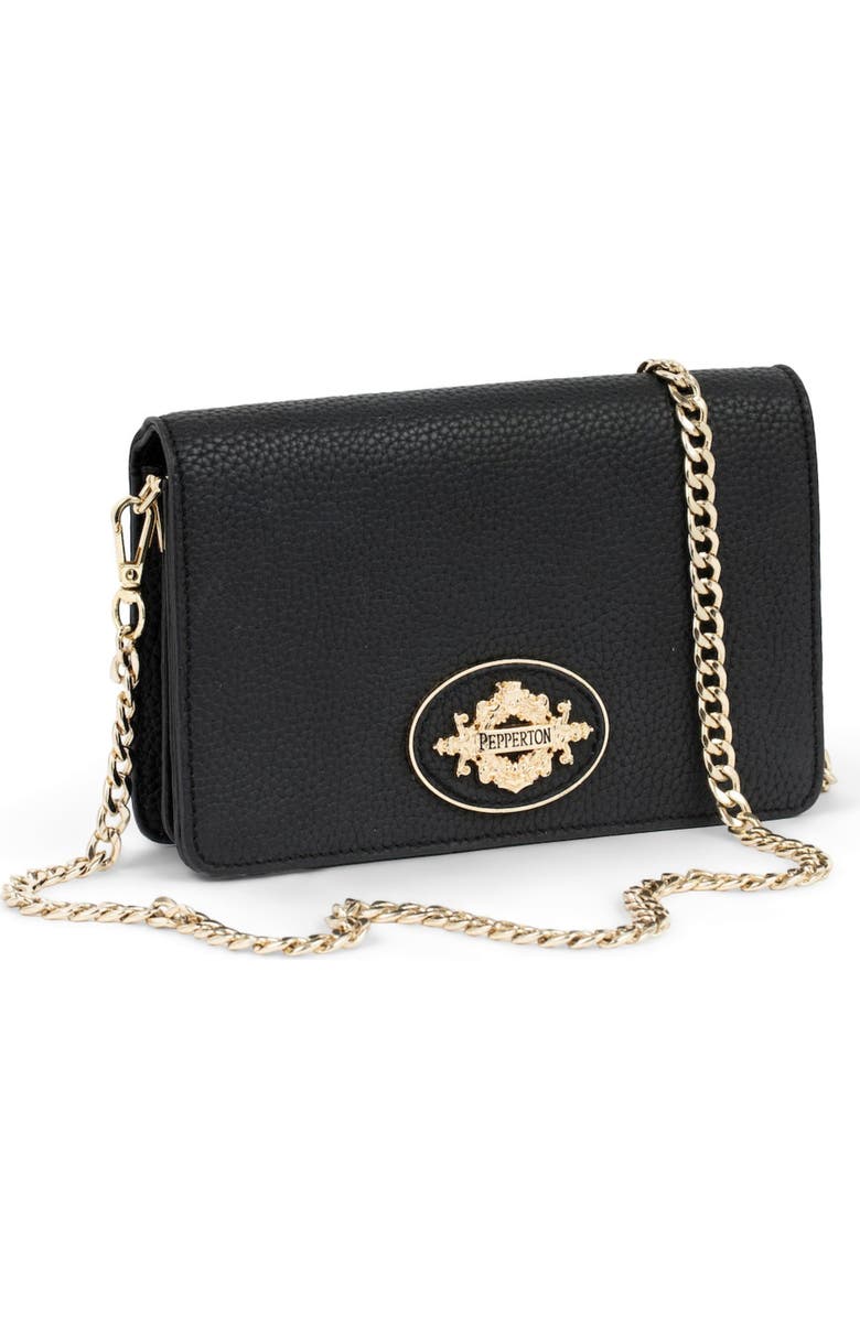 Pepperton Collection St. Laurence Small Crossbody, Alternate, color, Onyx
