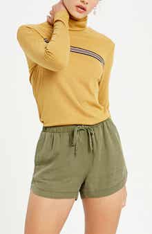 WISHLIST Stripe Turtleneck Top