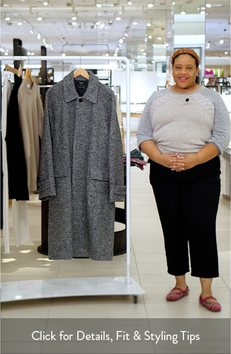 Balmacaan Tweed Overcoat, sales video thumbnail