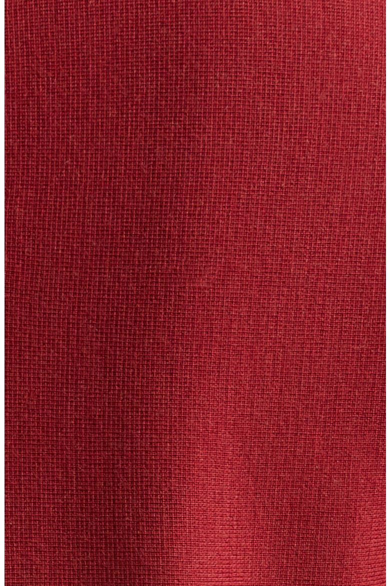 Long Sleeve Knit Dress, Alternate, color, CRIMSON