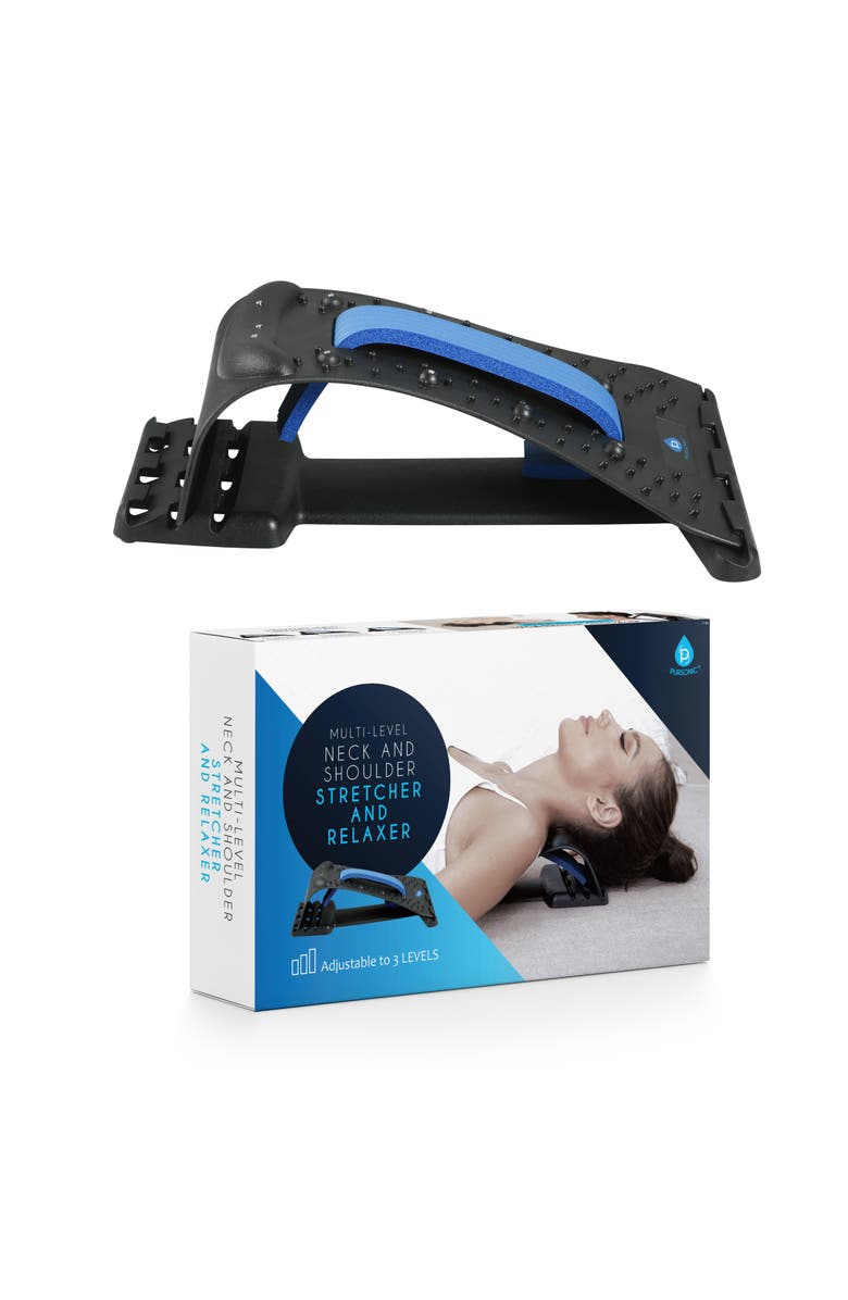 PURSONIC Multi Level Neck And Shoulder Stretching Device, Alternate, color, 