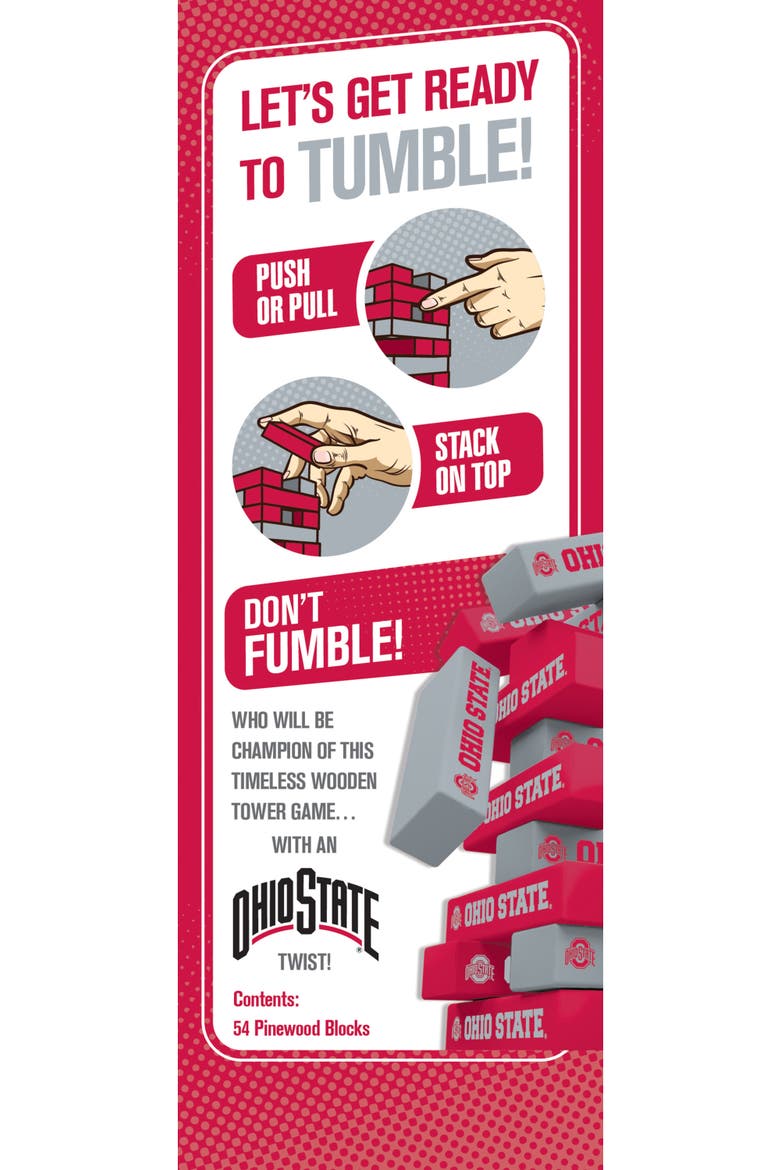 Ohio State Buckeyes Tumble Tower, Alternate, color, Multicolor