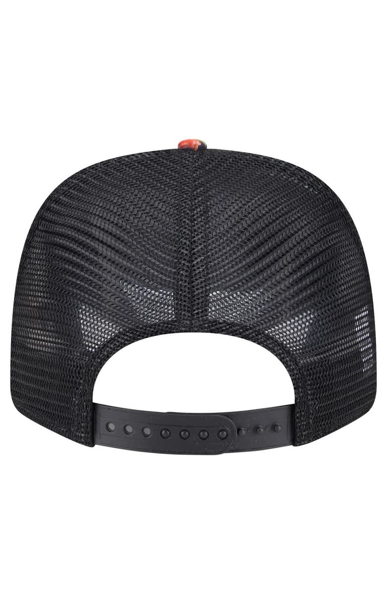 New Era Men's New Era Black San Francisco Giants Adventure Drinks Pattern 9SEVENTY Stretch-Snap Hat, Alternate, color, Navy