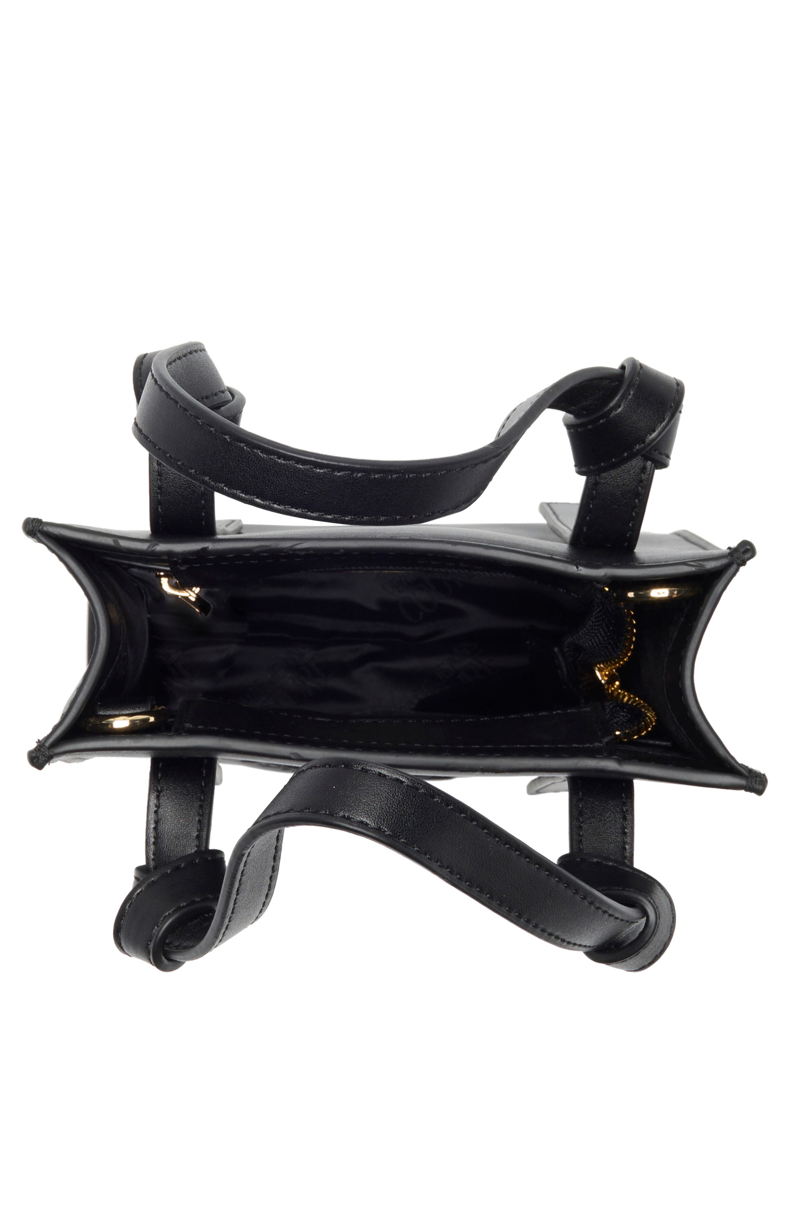 Versace Jeans Range Convertible Top-Handle Bag, Alternate, color, 