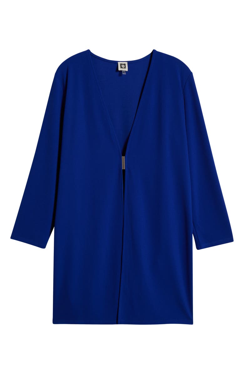 Anne Klein Front Clasp Textured Cardigan, Alternate, color, 