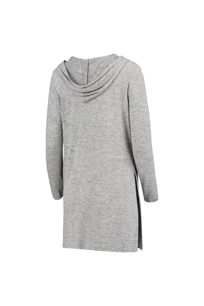 Women's Heathered Gray Alabama Crimson Tide Cuddle Soft Duster Cardigan, Alternate, color, Heather Gray