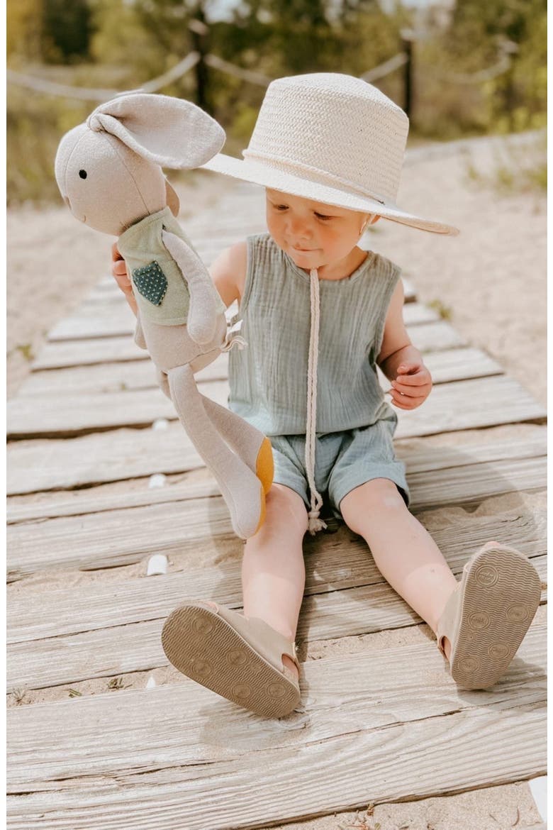 Luca Plush Bunny Stuffed Animal, Alternate, color, GREY