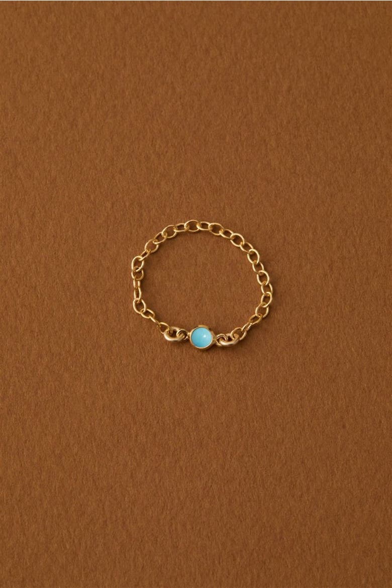 Renata Chain Ring, Alternate, color, Gold