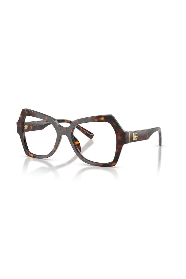 52mm Butterfly optical glasses, Main, color, Tortoise