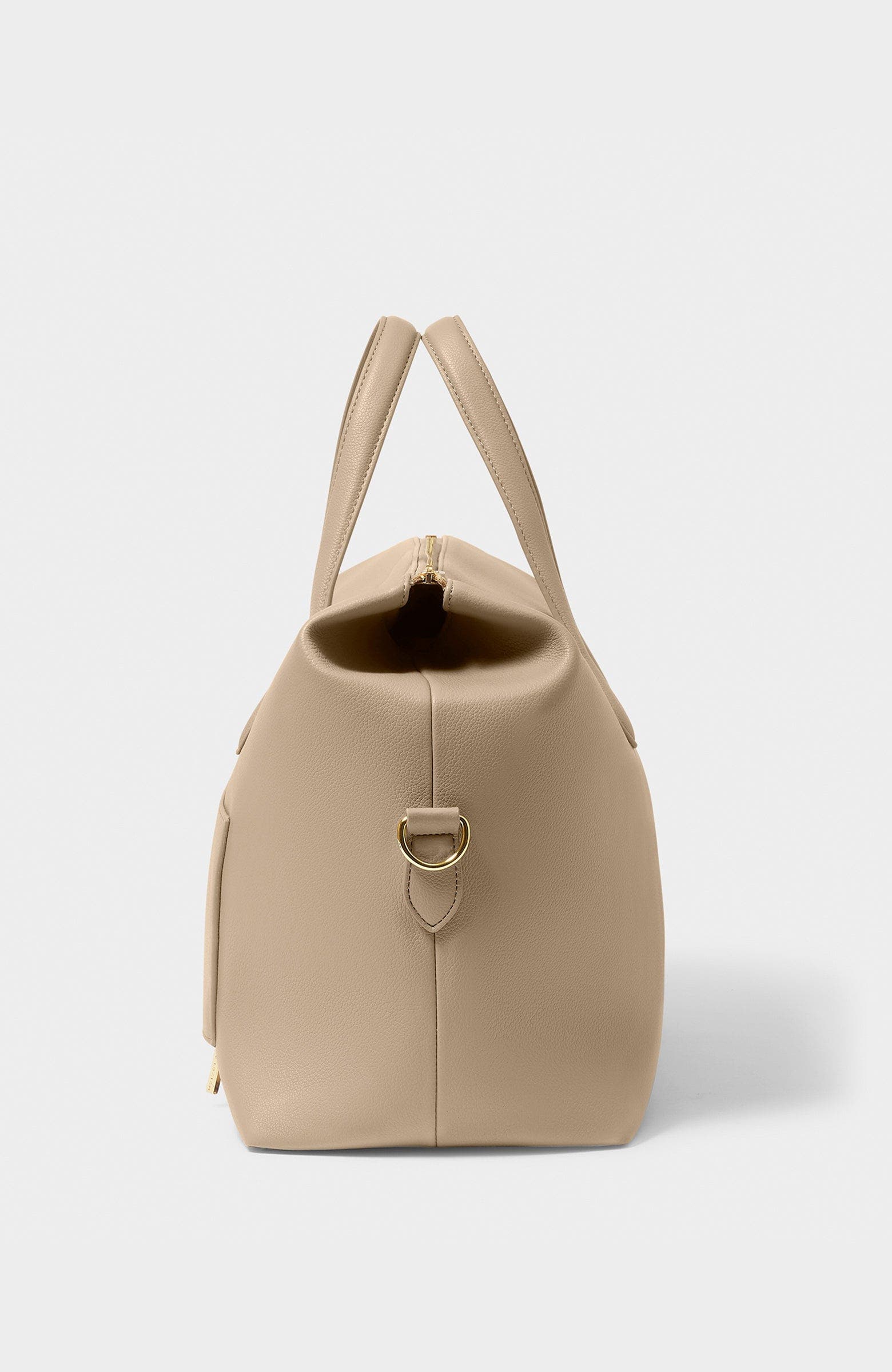 Milan Suedette Cabin Bag, Alternate, color, Light Taupe