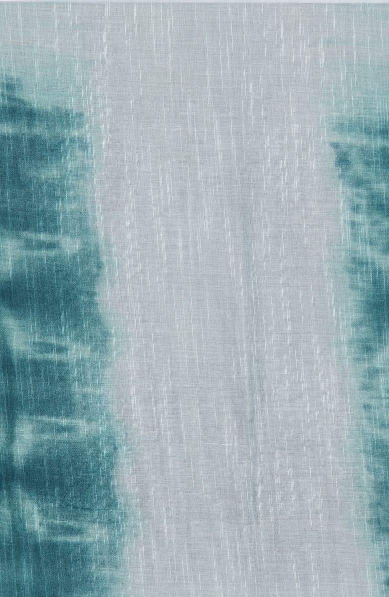 BCBG Tie Dye Wash Wrap Scarf, Alternate, color, Teal