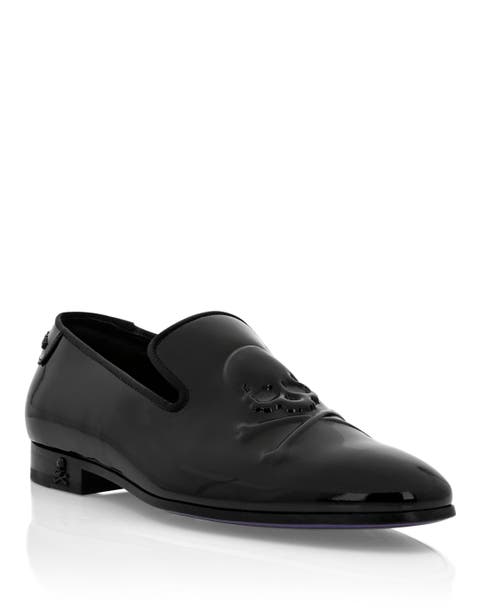 Patent Leather Loafers Skull&Amp;Bones Men