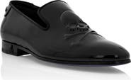 PHILIPP PLEIN Patent Leather Loafers Skull&Amp;Bones Men