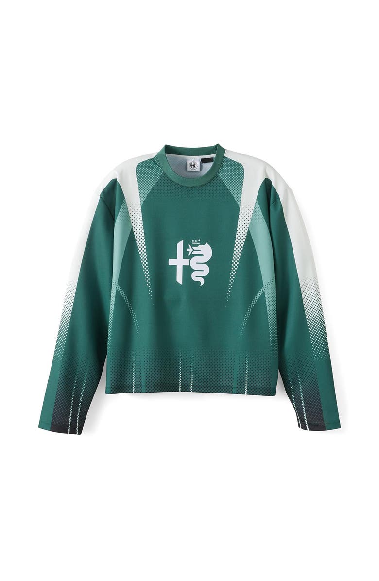 Cotton On Men's Ls Alfa Romeo Jersey, Alternate, color, Lcn Alf Evergreen  Alfa