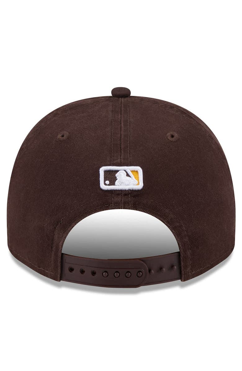 New Era Men's New Era Brown San Diego Padres 2025 Jackie Robinson Day Golfer Adjustable Hat, Alternate, color,