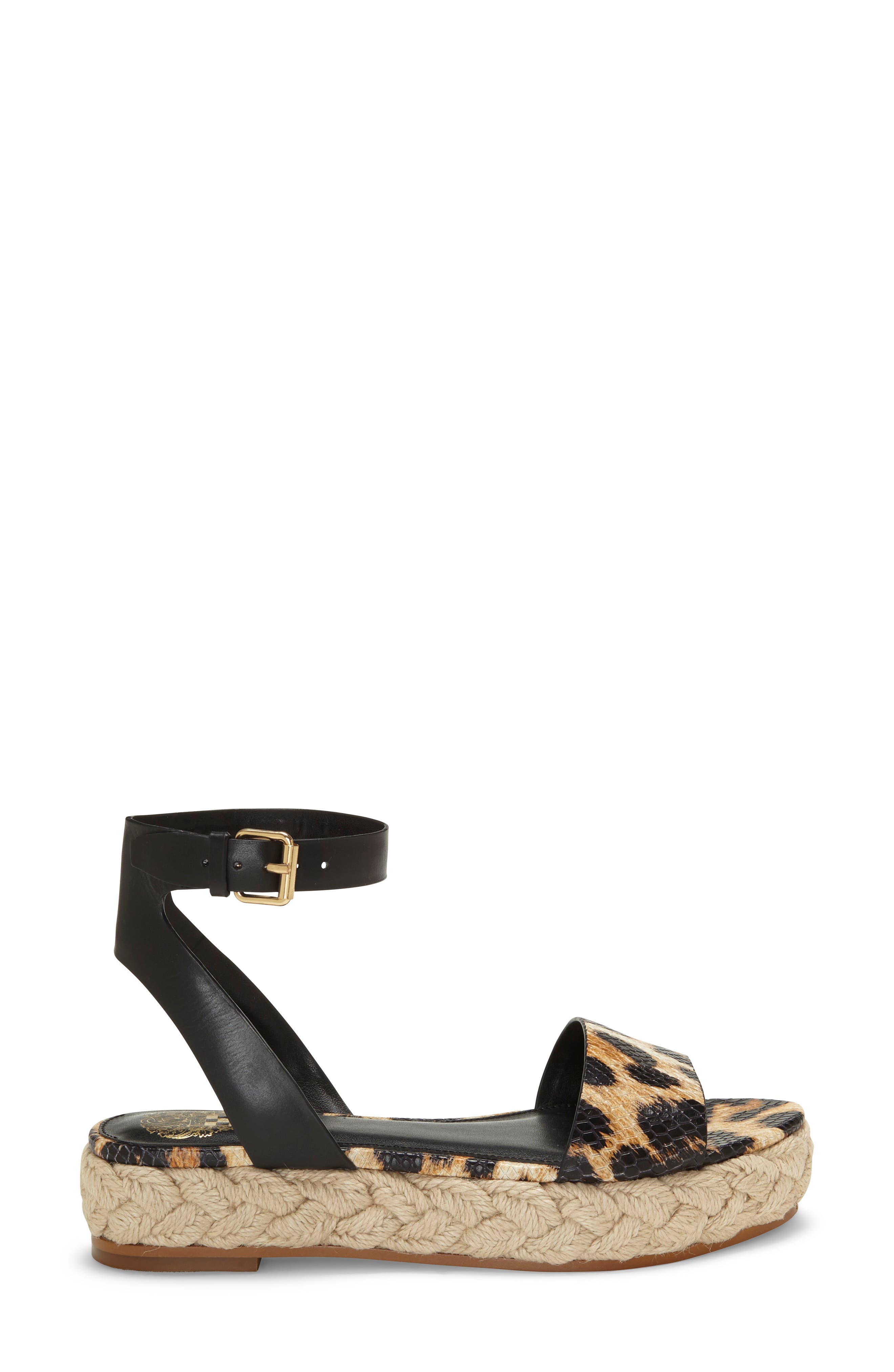 Vince Camuto Defina Ankle Strap Platform Sandal, Alternate, color, 