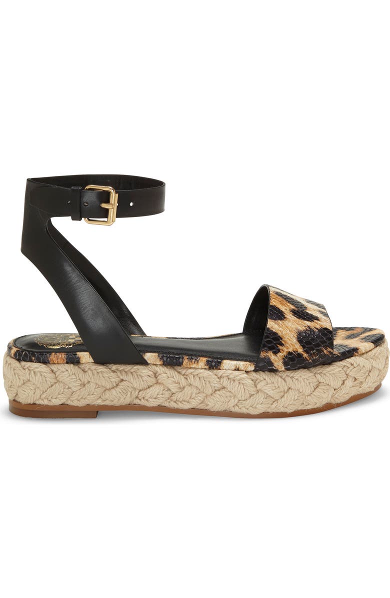 Vince Camuto Defina Ankle Strap Platform Sandal, Alternate, color,